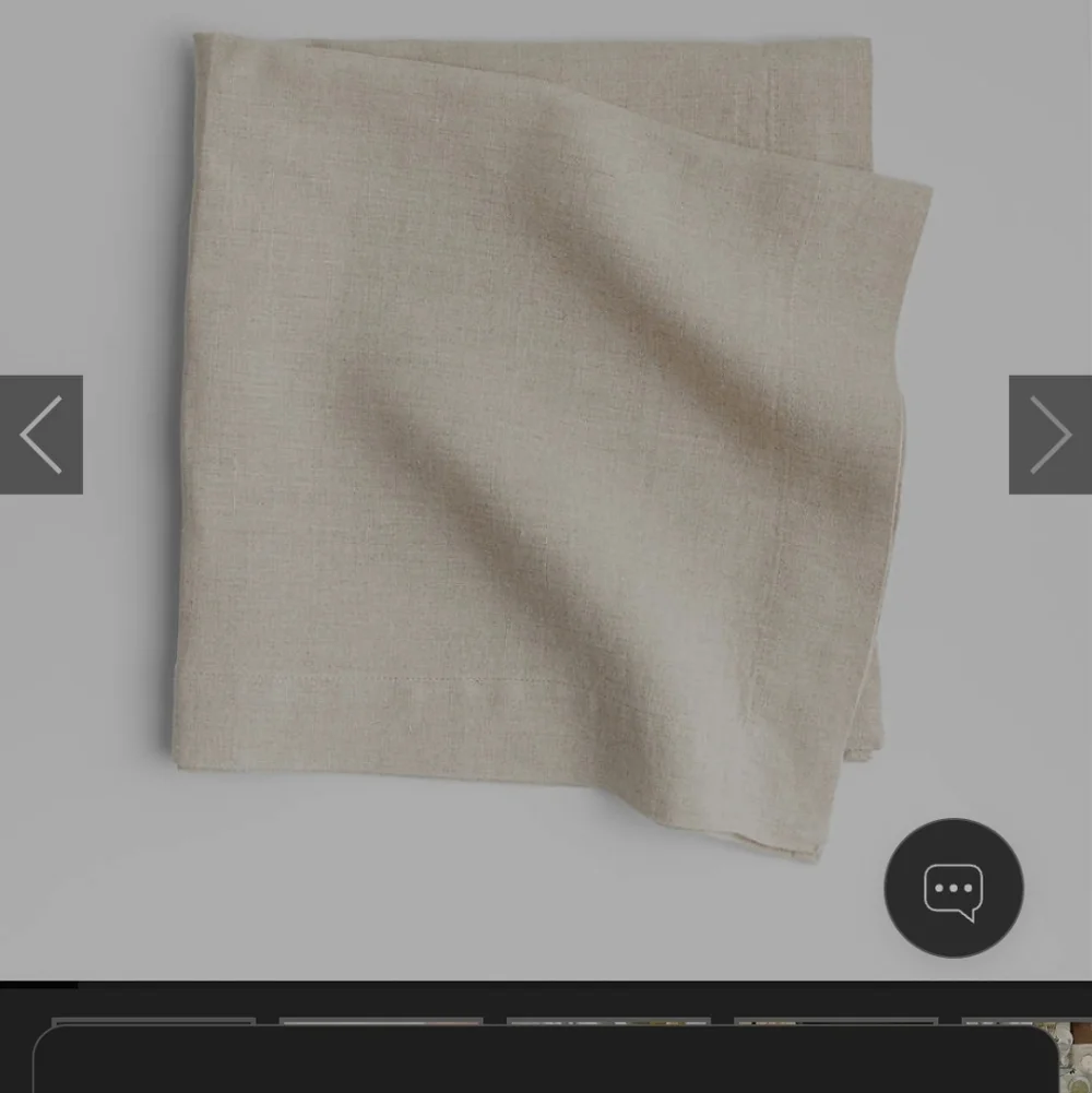 Crate & Barrel Linen Napkins